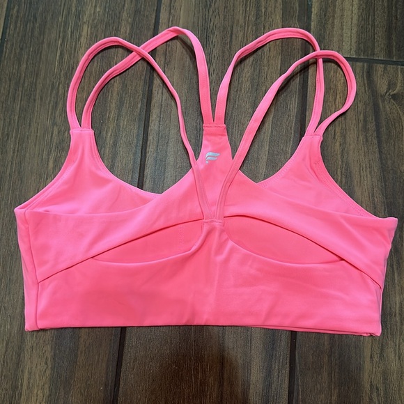 Fabletics gorgeous pink medium support size small top medium bottoms - Picture 3 of 5